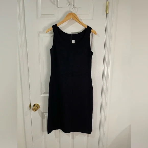 St. John Collection | Dresses | St John Collection Vintage Black Knit Dress  | Poshmark
